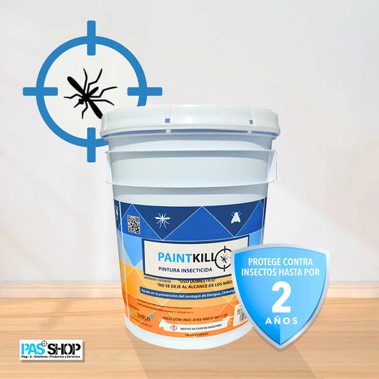Pintura Vinilica Insecticida 19L – Recubrimiento Transparente
