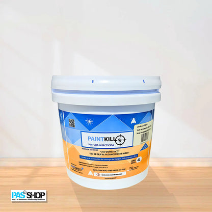 Pintura Vinilica Insecticida 4L – Tonos de Blanco